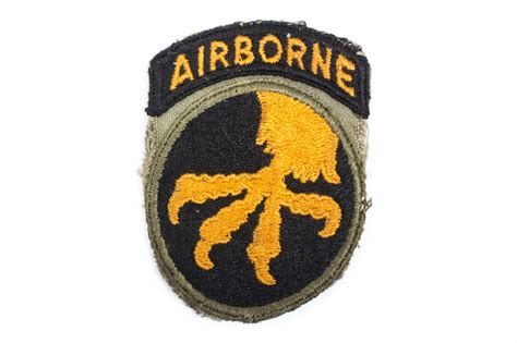 US 17th airborne division patch – fjm44