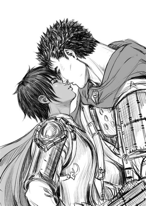 Casca and Guts by Aki : r/Berserk