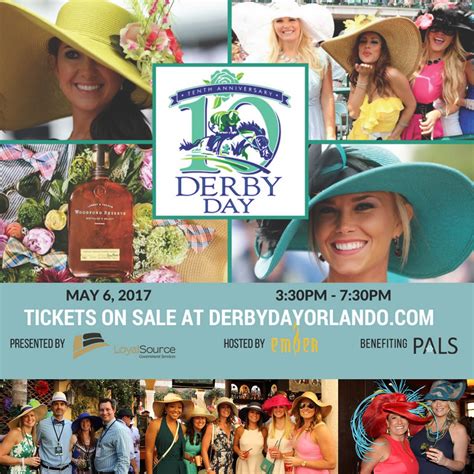 10th Annual Derby Day Party, Orlando FL - May 6, 2017 - 3:30 PM