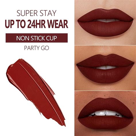 Dark Burgundy Matte Lipstick