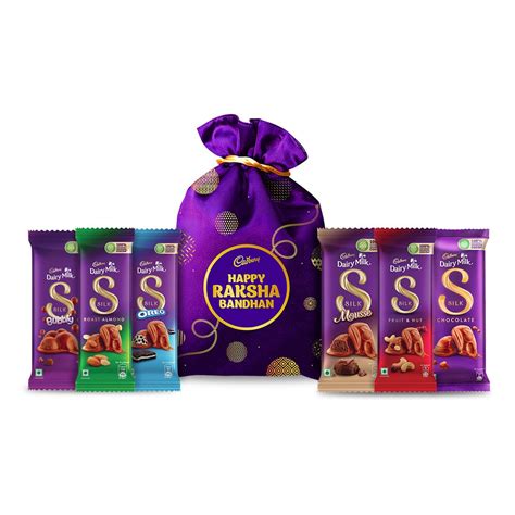 Amazon.com : Cadbury Silk Raksha Bandhan Potli, 343g : Grocery ...