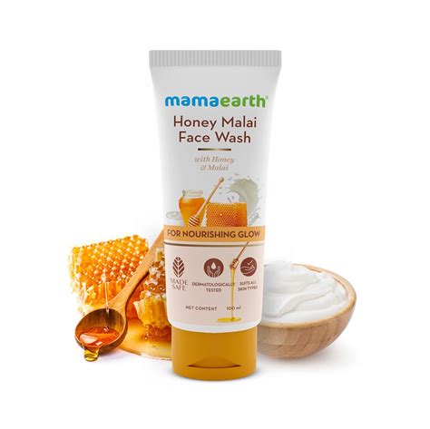 Honey Face Wash with Malai for Nourishing Glow -100 ml