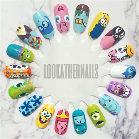 Easy Nail Art Cartoon ~ Nail Art Ideas