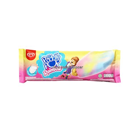 Wall's Paddle Pop Rainbow Ice Cream 60ml – Jaya Indah Grocer