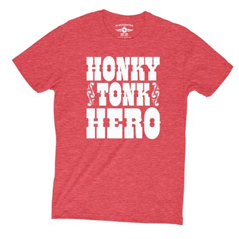 Honky Tonk Hero T-Shirt - Lightweight Vintage Style