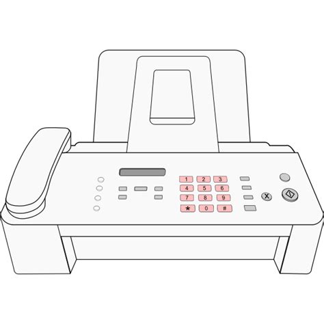 Fax machine | Free SVG