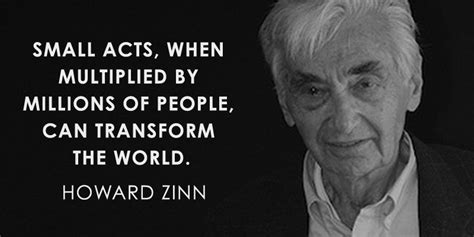 Howard Zinn #zinn #howardzinn #inspirationalquote | Howard zinn ...