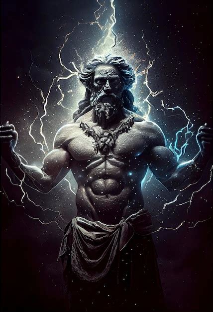 Premium Photo | Mythological Greek god of darkness Erebus surrounded by the universe against a ...