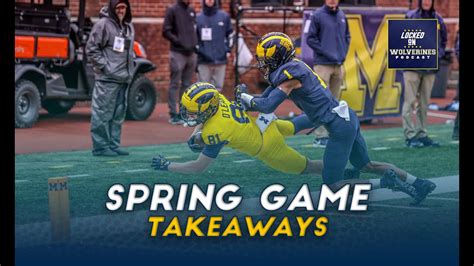 Michigan football 2023 spring game takeaways - Win Big Sports