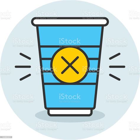 3d Coffee Mug Printing Concept Front Size Of Disposable Eco Friendly Cup Vector Icon Design ...