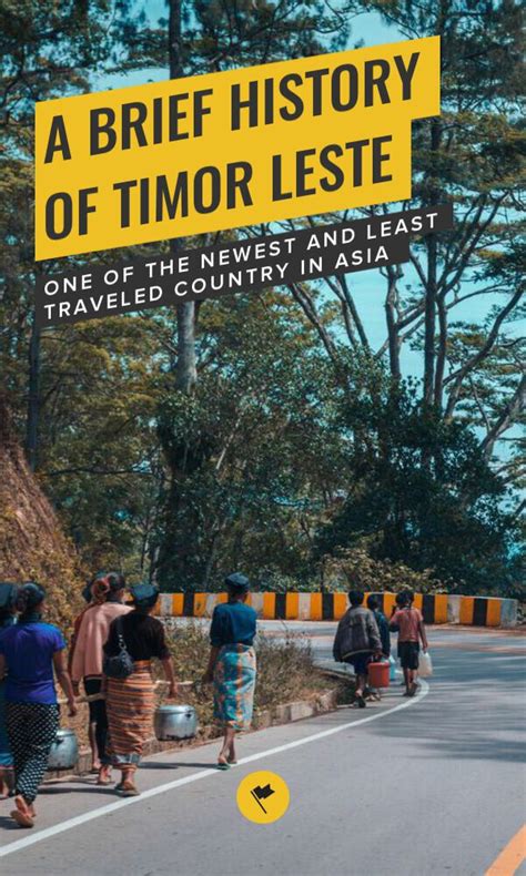 A Brief History of Timor Leste