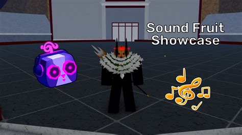 Sound Fruit Showcase in Blox fruits - YouTube