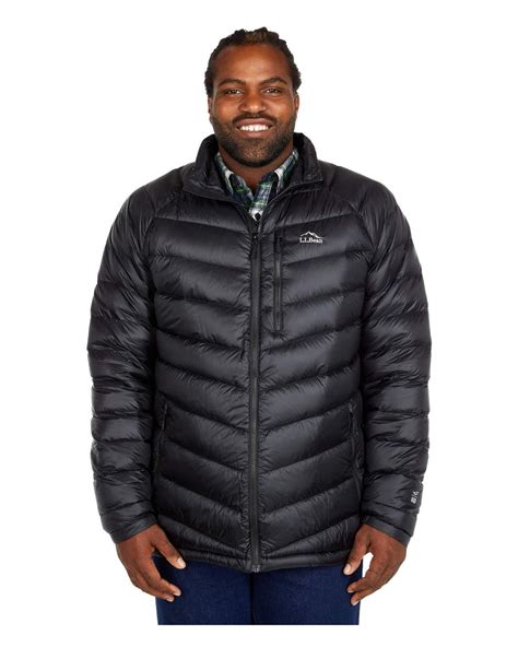 L.L. Bean Goose Ultralight 850 Down Jacket - Tall in Black for Men - Lyst