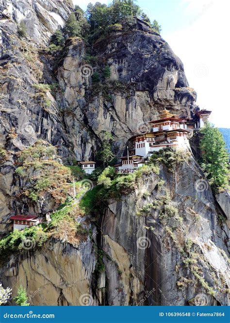 Paro Taktsang of Bhutan stock photo. Image of taktsang - 106396548