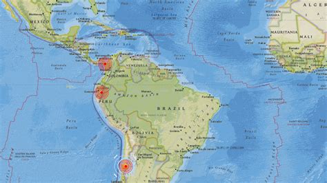 Una cadena de fuertes sismos sacude el Pacífico de América en menos de una hora | La Época- Con ...