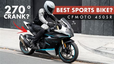 CFMOTO 450SR | Best Sports Bike in its Class! 450SS Review & Top Speed! - YouTube