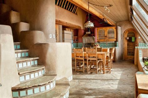 Earthship interior | Earthship home, Sustainable home, House design