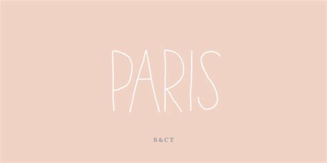 Paris Font Download | Download the Paris Font Today