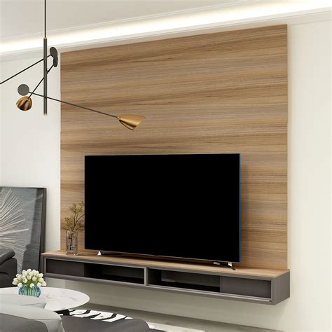 CALIS – Mix & Match TV Wall Cabinet with Multiple Wall Panels (W2400 x ...