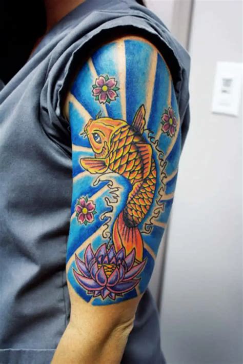 42 Mind Blowing Koi Tattoo Designs Examples – SheIdeas