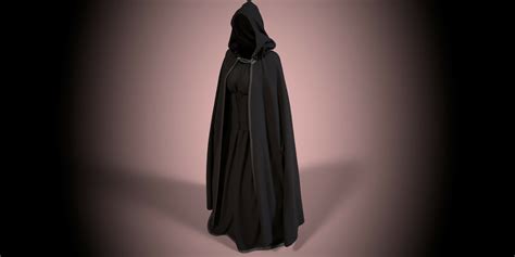 ArtStation - Dark Cloak with Corset | Game Assets