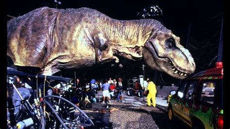 Behind the Scenes Photos: Jurassic Park - YouTube