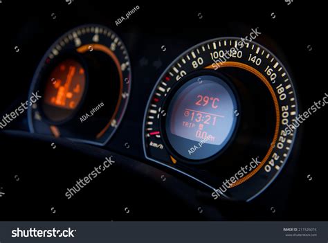 Dashboard Car Interior Stock Photo (Edit Now) 211526074