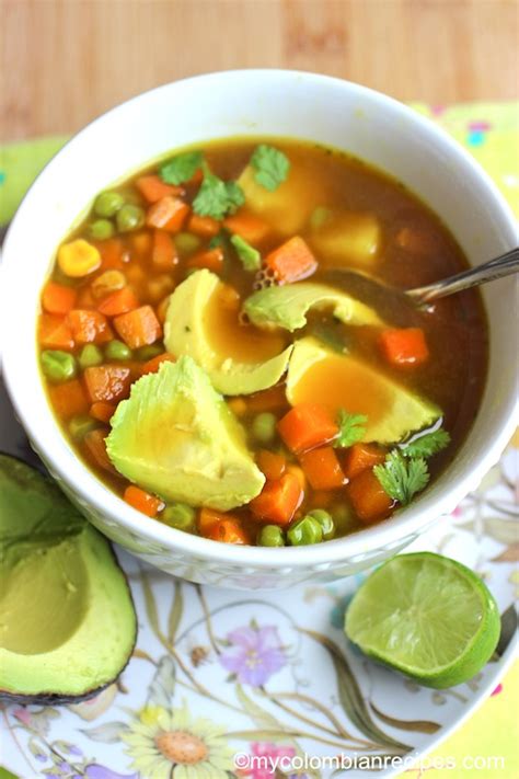 Sopa de Verduras (Vegetable Soup) | My Colombian Recipes