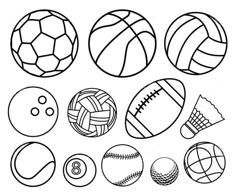 Soccer Ball Outline Vector at Vectorified.com | Collection of Soccer Ball Outline Vector free ...