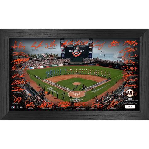 San Francisco Giants 2023 Signature Field Photo Frame | Shop the ...