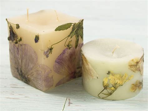 Decorating Candles with Dried Flowers: DIYs в журнале Ярмарки Мастеров