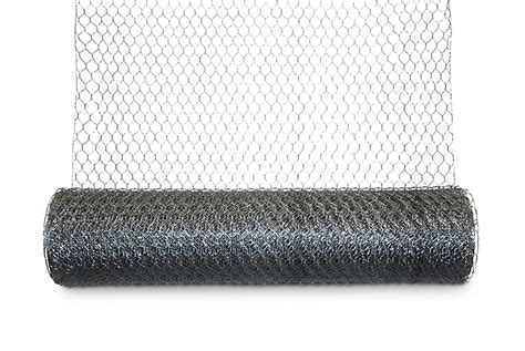 Blooma Galvanised Steel Triple torsion mesh, (L)25m (W)1m (5500g) | DIY ...
