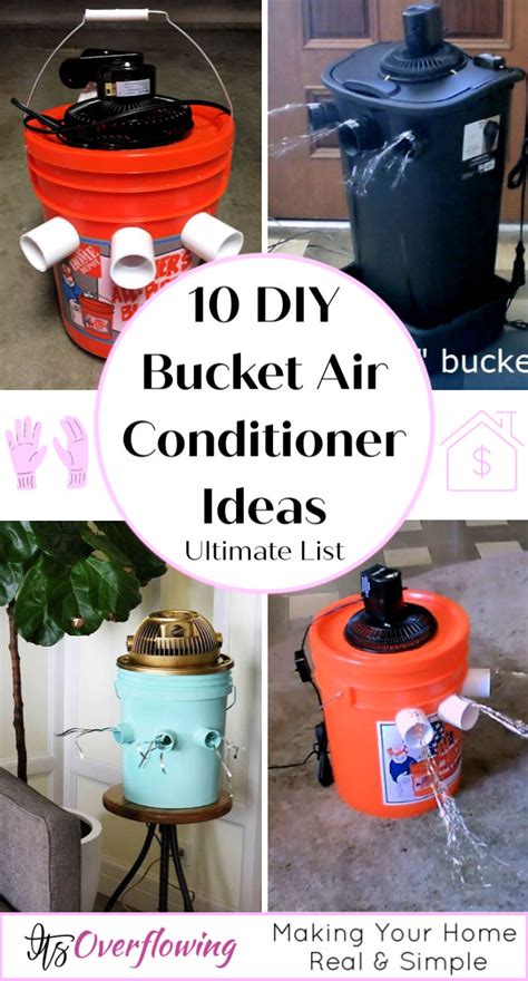 10 Homemade DIY Bucket Air Conditioner Ideas