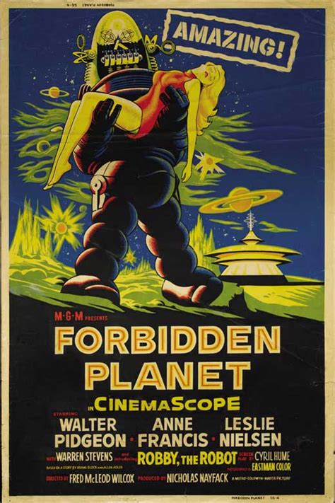 All Posters for Forbidden Planet at Movie Poster Shop