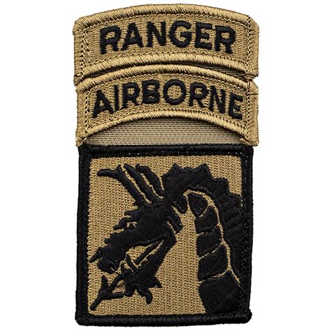 Army 18th Airborne Corps Patch OCP and Tab Sewn with Velcro