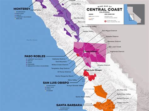 Map Of California Wine Appellations - Printable Maps