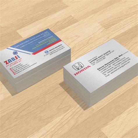 Metallic Business Cards