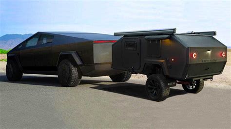 See Why This Rugged Camper Is A Perfect Match For Tesla Cybertruck