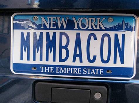 Funny Vanity License Plates: New York | My Crazy Email