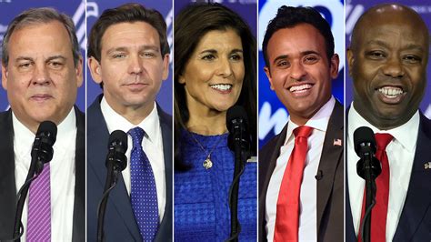 Five Republican presidential candidates take the stage tonight on NBC ...