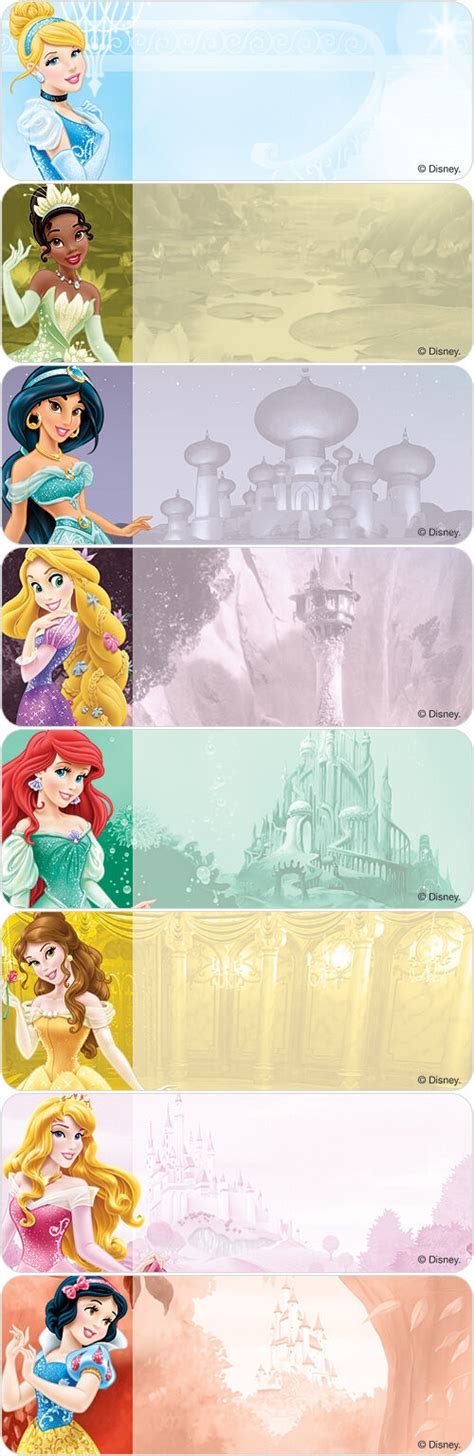 Disney Princesses Address Labels | Costco Checks