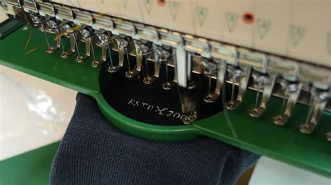 Close-up Shot of an Embroidery Machine · Free Stock Video