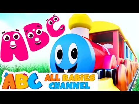 ABC Train Song | Phonics Song for Children | 3D Nursery Rhymes by All ...