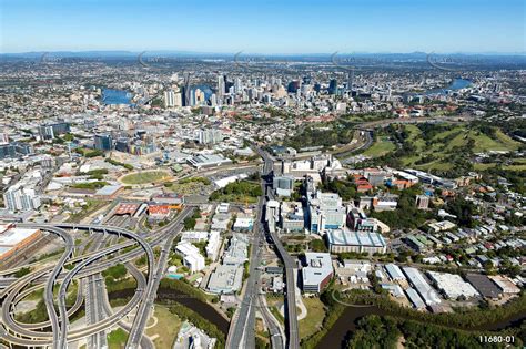 Aerial Photo Bowen Hills QLD Aerial Photography