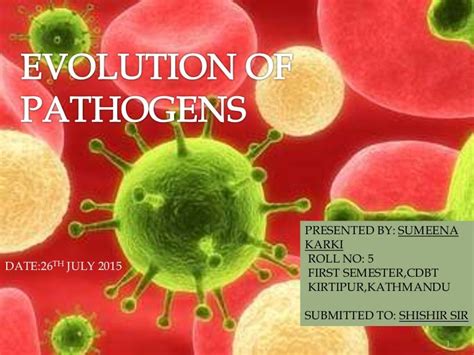 Evolution of Pathogens