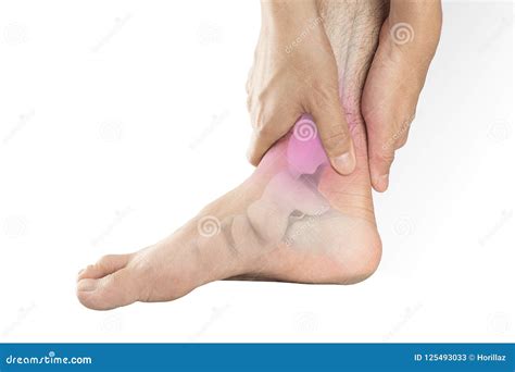 Foot bones pain stock image. Image of motion, osteoarthritis - 125493033