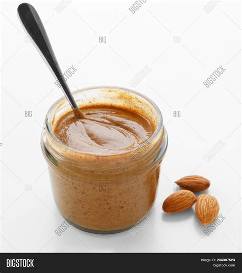 Almond Butter Jar Image & Photo (Free Trial) | Bigstock