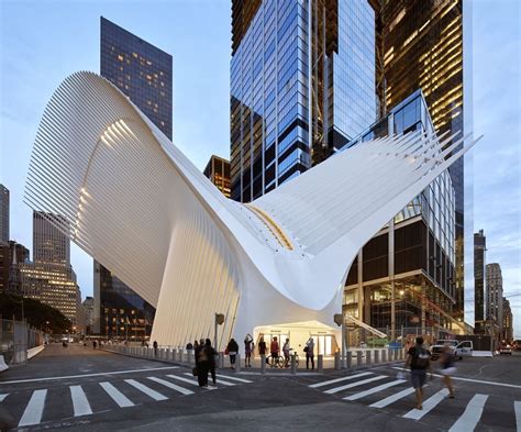 'Oculus NYC' World Trade Center Transportation Hub | Santiago Calatrava ...