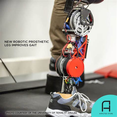 New Robotic Prosthetic Leg Improves Gait | Prosthetic leg, Prosthetics, Robotic prosthetics