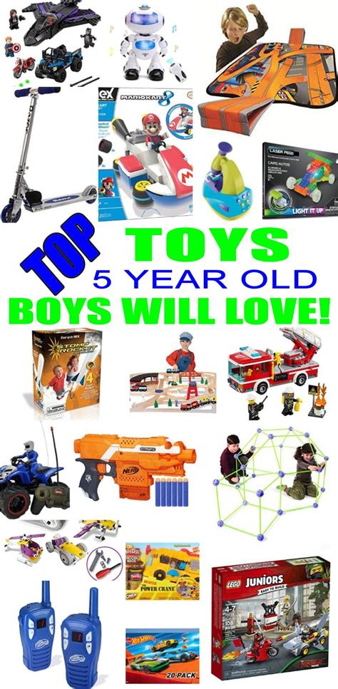 Best Toys For 5 Year Old Boys | Christmas gifts for boys, Old boys, Christmas games for kids